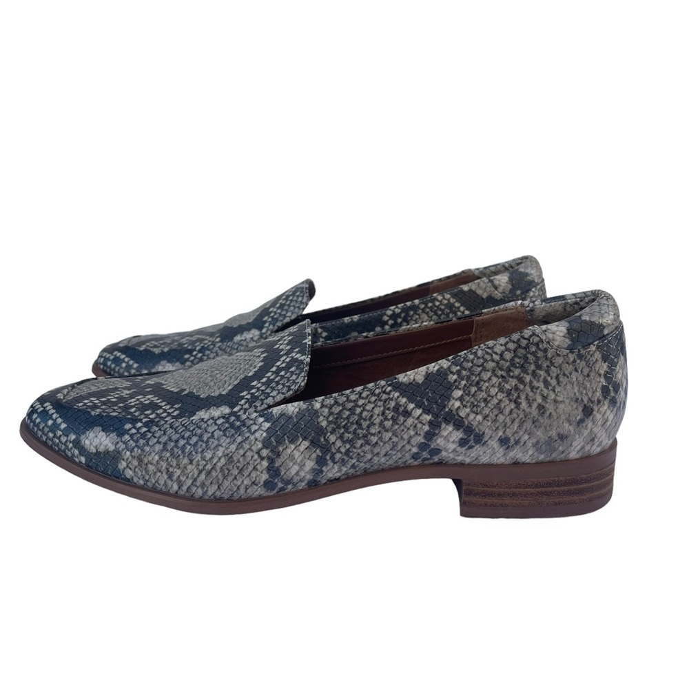 Franco Sarto Carlina Snake Print Loafers 8.5 - Picture 5 of 8